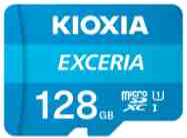 KIOXIA (Toshiba) Exceria 128Gb MicroSDXC Card