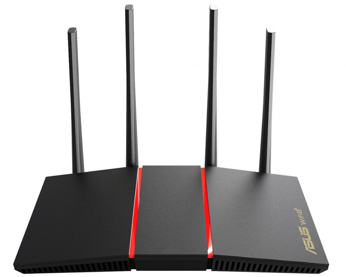 Asus RT-AX55 AX1800 Wi-Fi 6 DualBand Gigabit Wireless Router