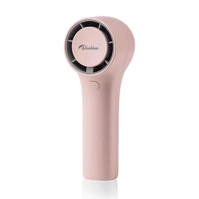 Diveblues Mini Portable手提 (渦輪式) Cooling Fan Usb w/Rechargeable Battery (Pink) #DCDBLN606-03