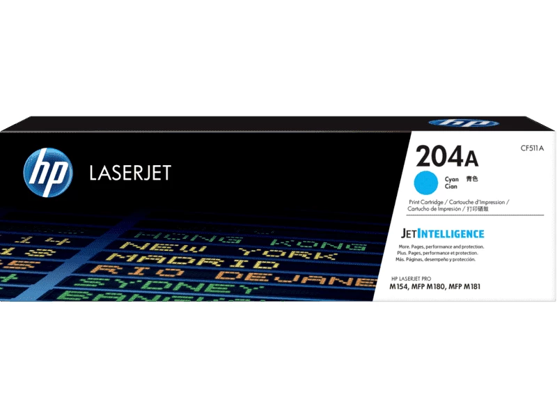 HP 204A Cyan Toner Cartridge #CF511A