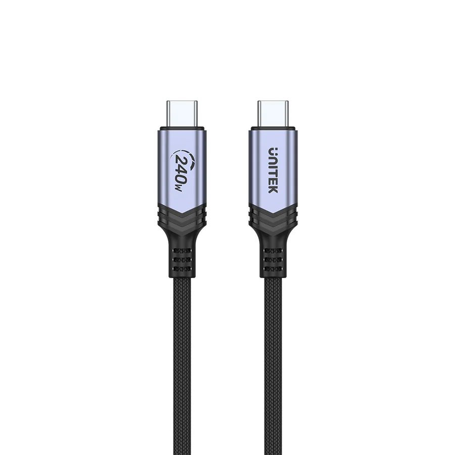 Unitek 6.6ft/2metre Usb-C to Usb-C Cable PD (240W) #C14110gY-2M