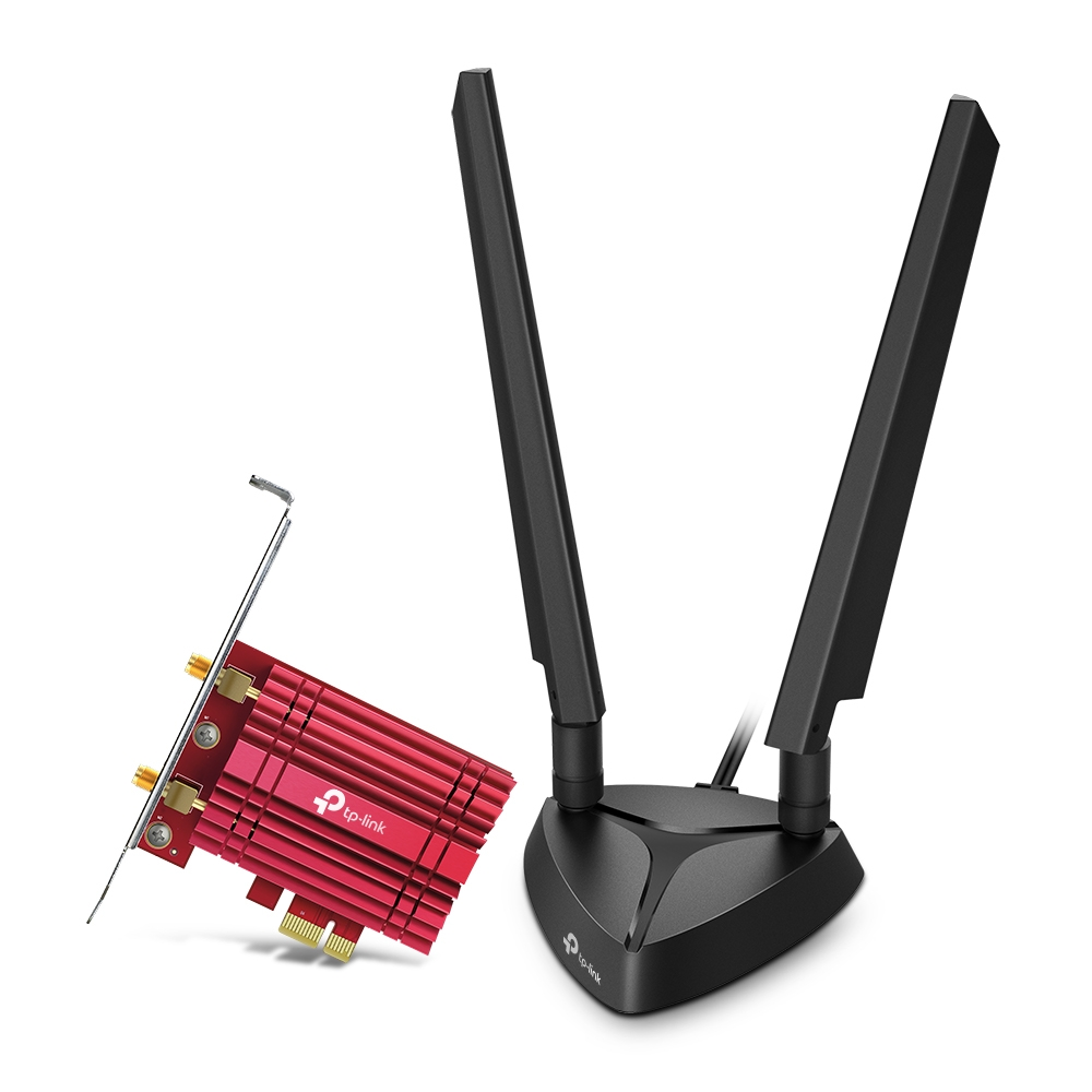 TP-Link Archer-TXE75E AXE5400 WiFi-6 Wireless+Bluetooth PCIe Card #0152502366