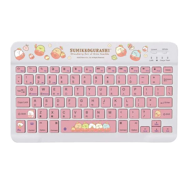Animation Workshop Sumikko Gurashi Chinese 3in1 Wireless Mini Keyboard (Pink)