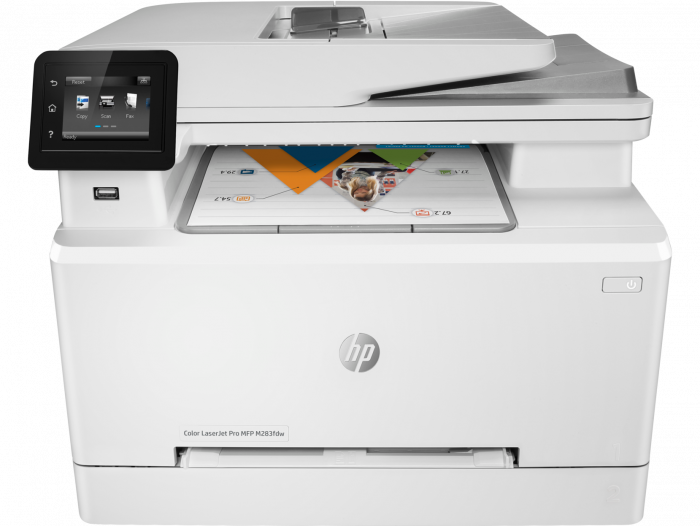 HP Color LaserJet Pro MFP M283fdn 四合一彩色鐳射打印機 #7Kw74A