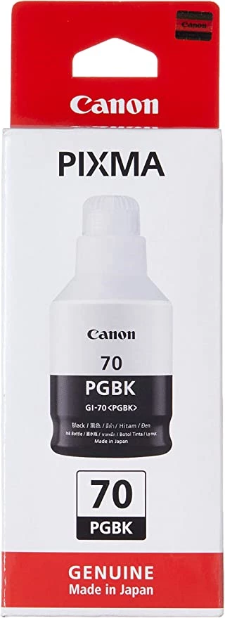 Canon GI-70 BK 原廠黑色墨水盒