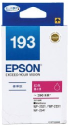 Epson 193 洋紅色原廠墨水盒 #T193383