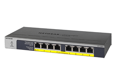 Netgear GS108PP 8port Gigabit Switch 網絡交換器 w/PoE #gs108PP