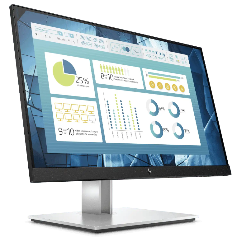 HP EliteDisplay E22 G4 22吋 可調節全高清商務顯示器