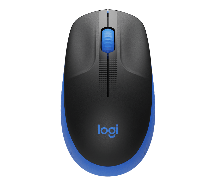 Logitech M190 Optical Cordless Mouse (Blue)