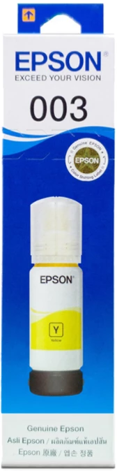 Epson 003 黃色原廠墨水瓶 #C13T00V400