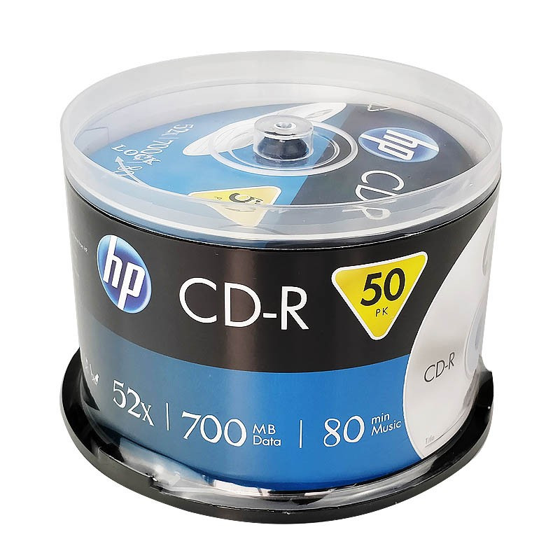HP 700Mb CDR Disc -50pc/pack #CRA00083