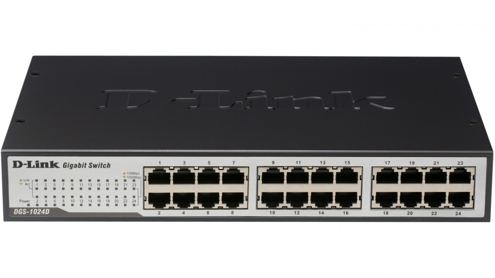 D-Link DGS-1024D 24port Gigabit Switch 網絡交換器