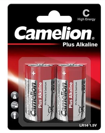 Camelion C Size Large Capacity Alkaline Battery 2/Pack #LR14-bP2