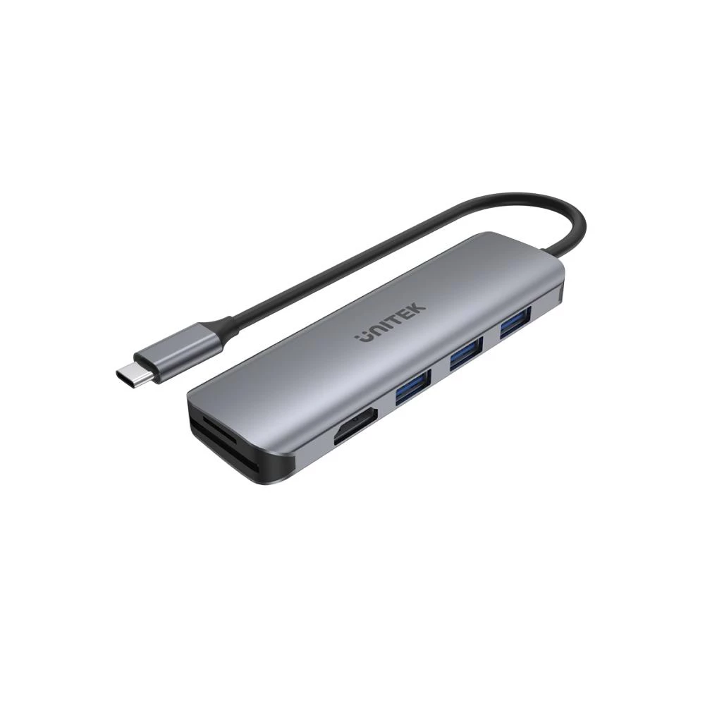 Unitek uHUB P5+ 6合1 USB-C 擴充器 #H1107F