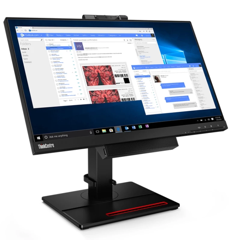 Lenovo ThinkCentre Tiny-in-One 24 Gen4 24" FHD Touch Monitor #11gCPAR1WW