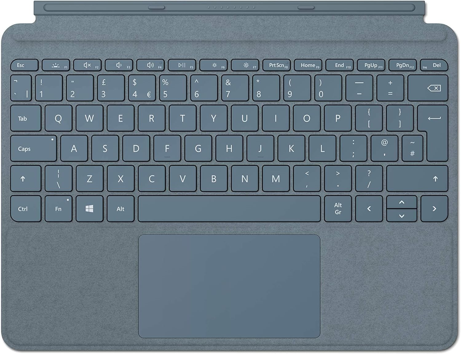 Microsoft Surface Go Signature 英文版鍵盤保護蓋 (冰河藍) #KCT-00095