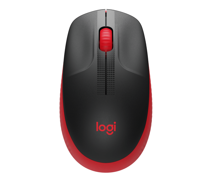 Logitech M190 無線滑鼠 (紅色)