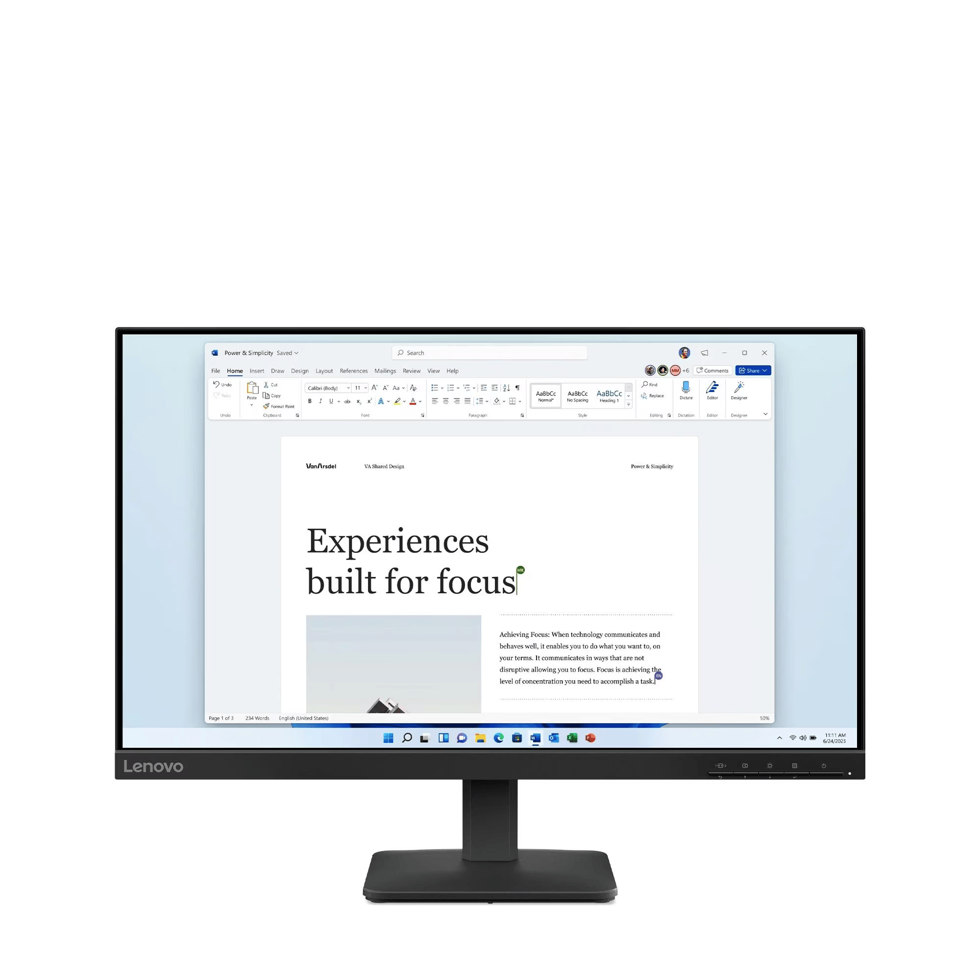 Lenovo L24-4e 24" 全高清顯示器 #68C2KAC1MY