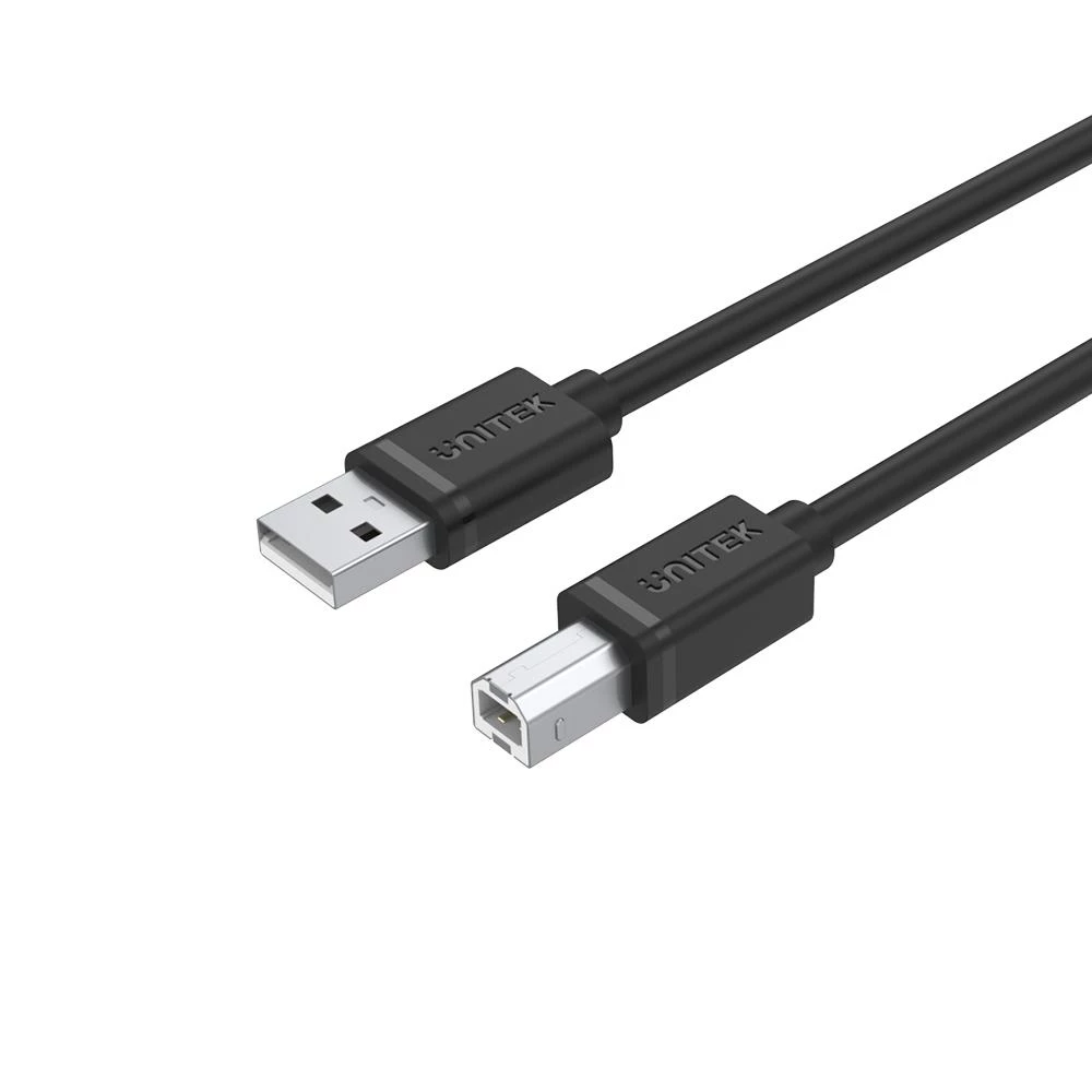 Unitek Y-C4001GBK USB Printer Cable 2me 6.6ft (Black)