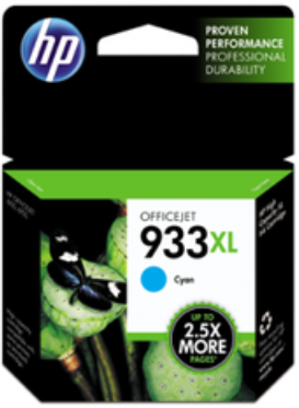 HP 933XL High Yield Cyan Ink Cartridge #CN054aa