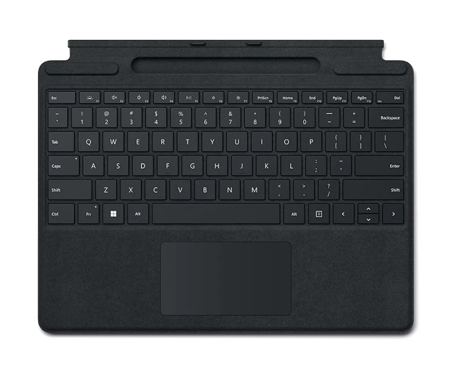 Microsoft SurfacePro-X/8 Signature English Type Keyboard Cover - Bluetooth w/Touch Pad (Black) 藍牙鍵盤 #8Xb-00015