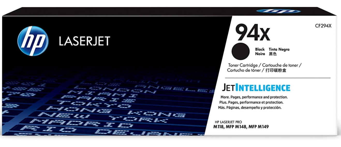 HP 94x Black Toner Cartridge (High Capacity) #CF294x