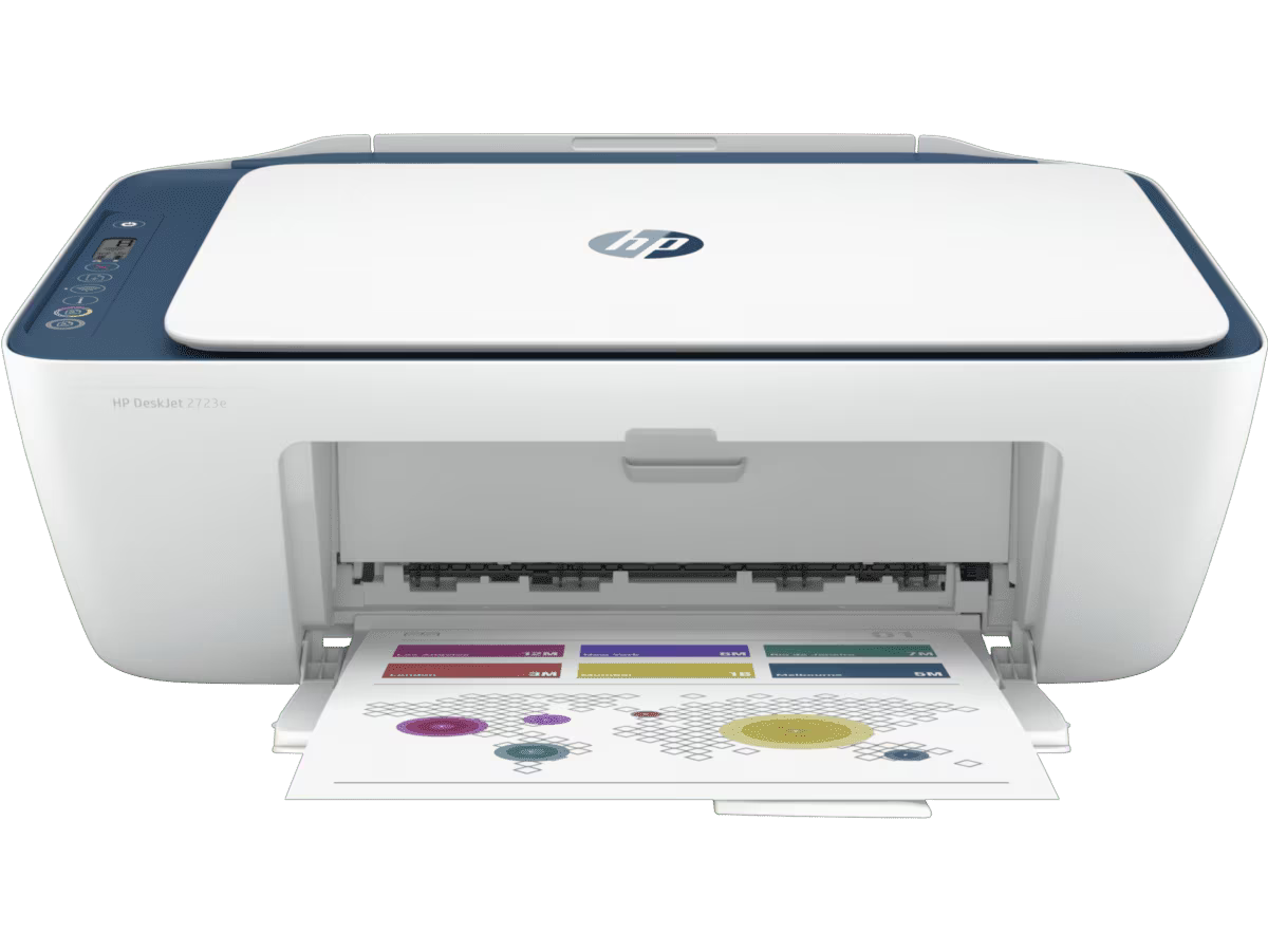 HP DeskJet 2823e 3in1 AiO Ink Printer - Usb+WiFi (Blue) #588Q3A