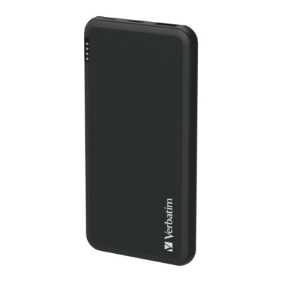 Verbatim 10000mAh PD & QC 3.0 Power Bank (Black) #66439