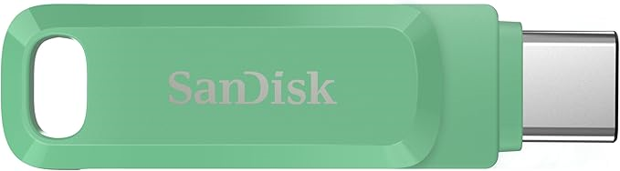 Sandisk Ultra Dual Drive Go 128Gb Usb3.x Flash Drive w/Usb-C (Green) #sDDDC3-128g-g46Ag (平行進口)