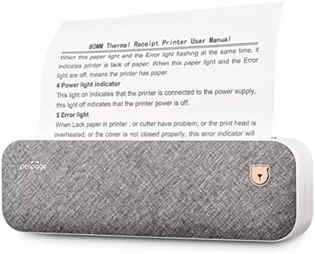 PeriPage A4 Portable Thermal Printer (流動打印機熱敏紙式)#FPPPA4-01