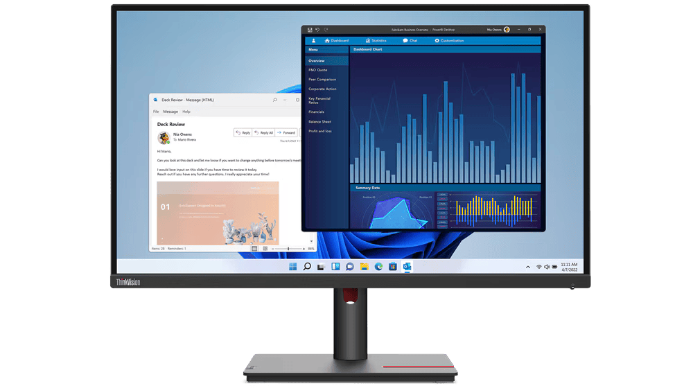 Lenovo ThinkVision T27p-30 27"(wide) 4K 可調節全高清顯示器 #63A9GAR1WW