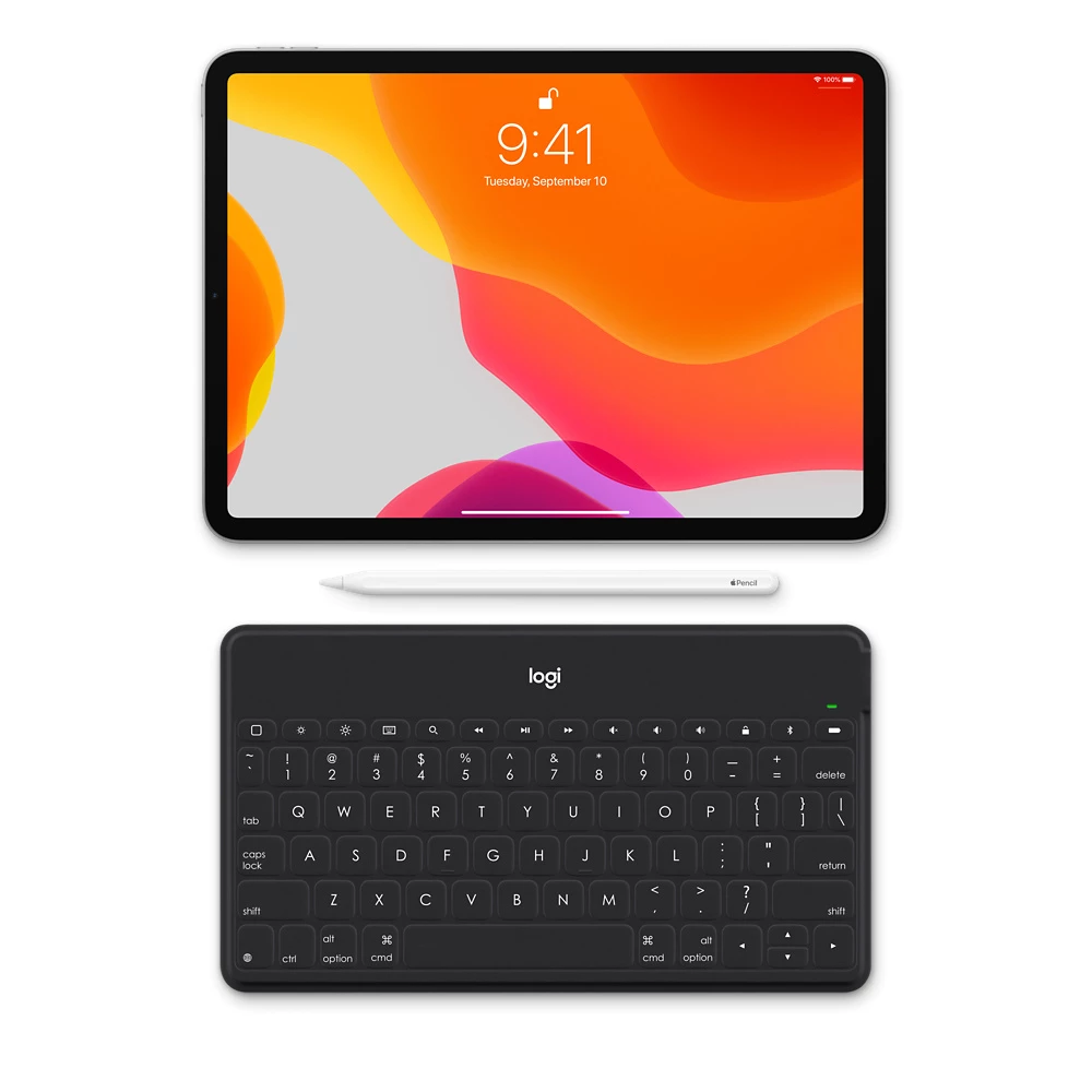 Logitech Keys-To-Go Ultra Slim Keyboard for Apple Device (Black)