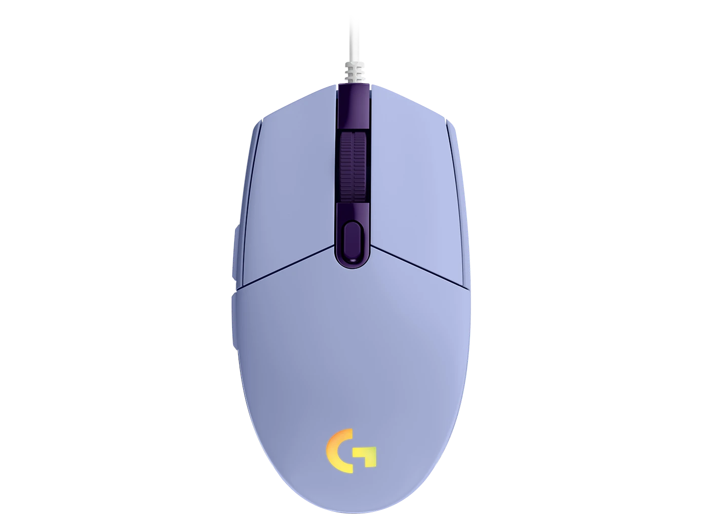 Logitech G G203 Gaming Corded Mouse - Usb (Lilac) #910-005851