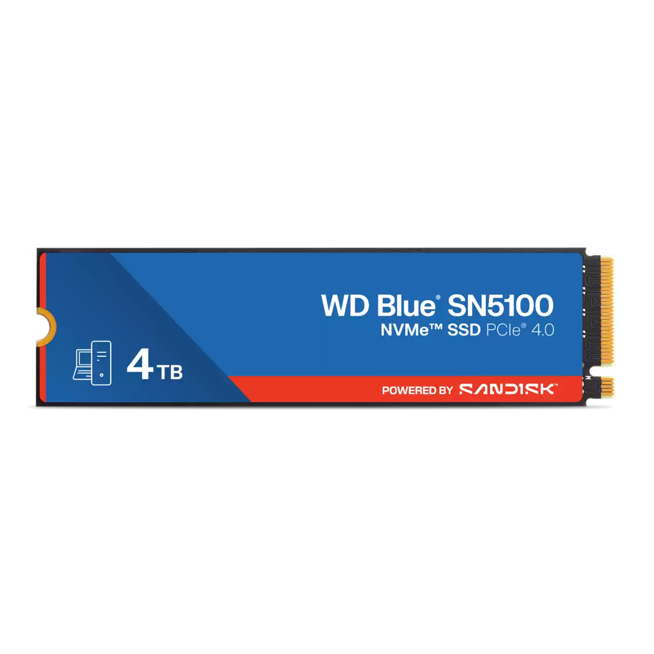 Sandisk WD Blue SN5100 4Tb  PCIe 4.0 NVMe SSD M.2 2280 固態硬碟 #WDS400T5b0E-00CPE0