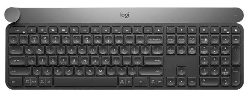 Logitech Craft 英文無線背光旋鈕鍵盤