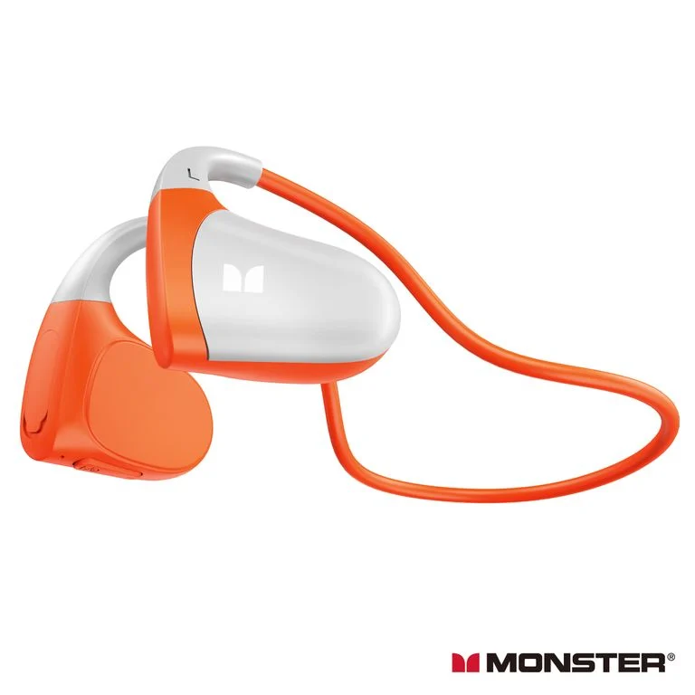 Monster Open Ear BC100 Stereo Sportwear Earphone Bluetooth 骨傳導耳機 (Orange) #810079706761