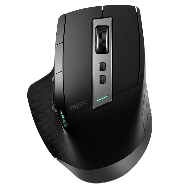 Rapoo MT750s Optical Wireless Mouse - BlueTooth+Usb (Black) #18670