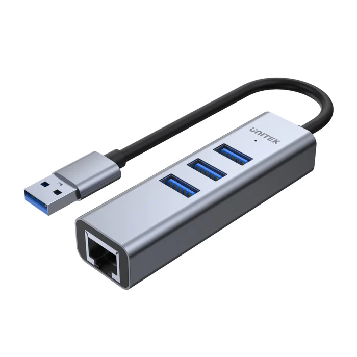 Unitek uHUB Q4+ 4in1 USB-A Ethernet Hubs #H1906A