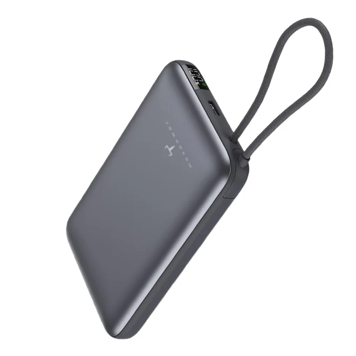 2theMax GF388X+ 10000mAh Magnetic Power Bank w/Usb-C + WatchCharger 1port Black #D25462-Mb (CCC Cert.)