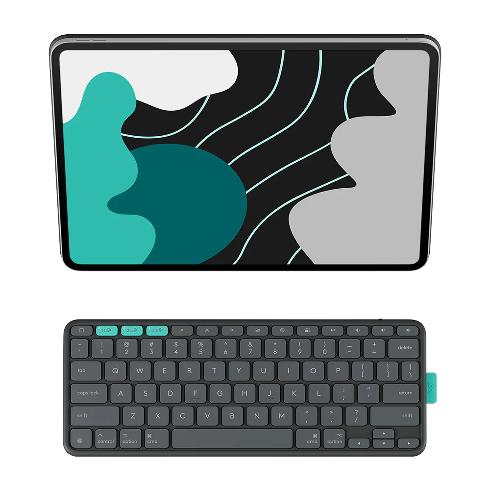 Logitech Flip Folio (Pro & Air 11") English Type Keyboard Cover - BT (Graphite) #920-013409