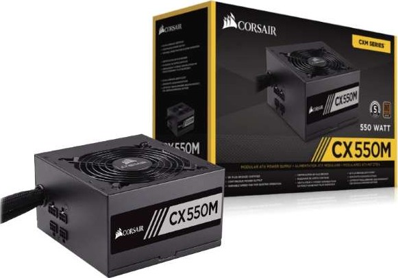 Corsair CX550M 550w 80 Plus Bronze ATX Power Supply Unit