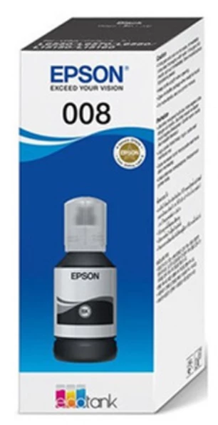 Epson 008 黑色原廠墨水瓶 #C13T06g100
