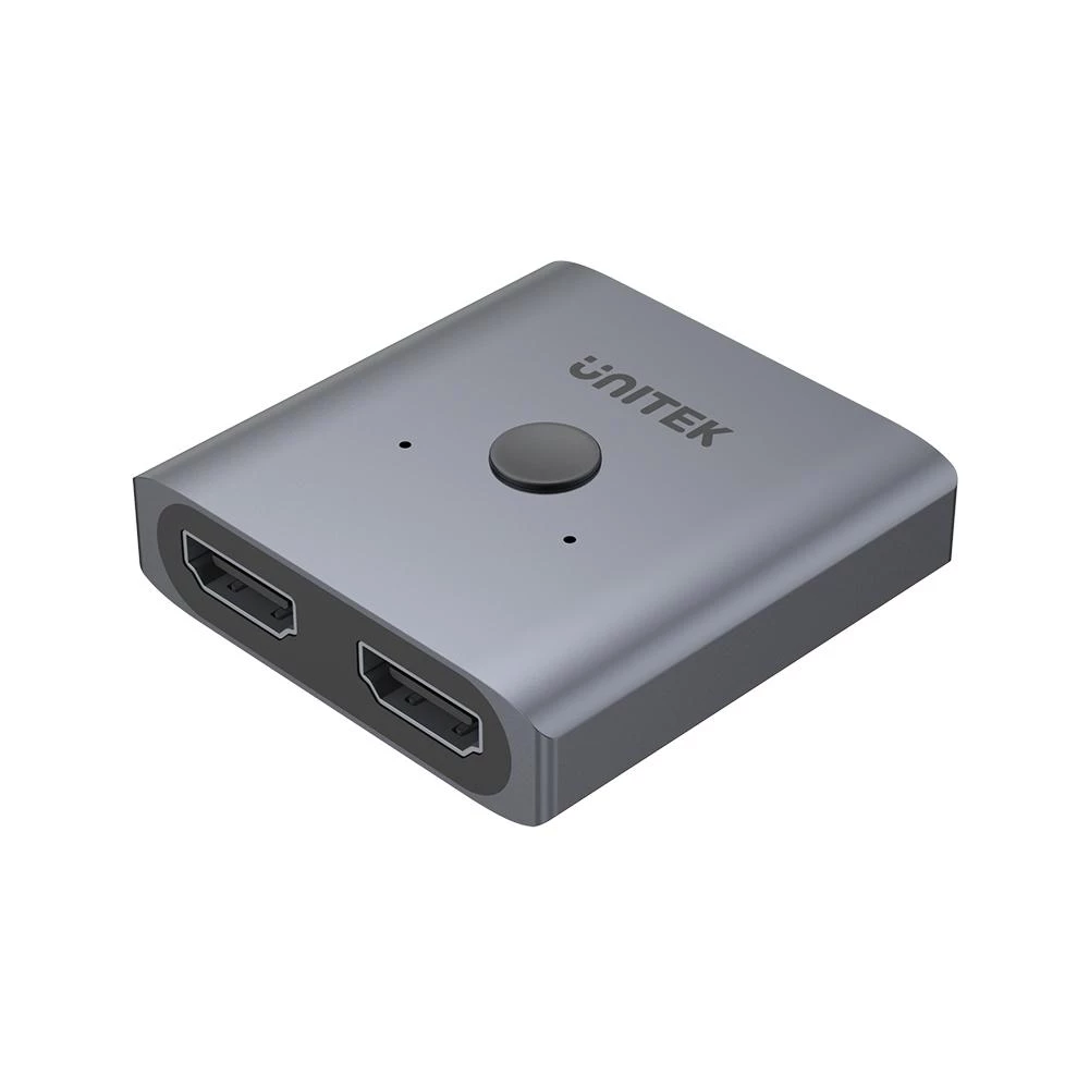 Unitek V1127A 2 In 1 Out 4K Aluminium HDMI 2.0 Switch