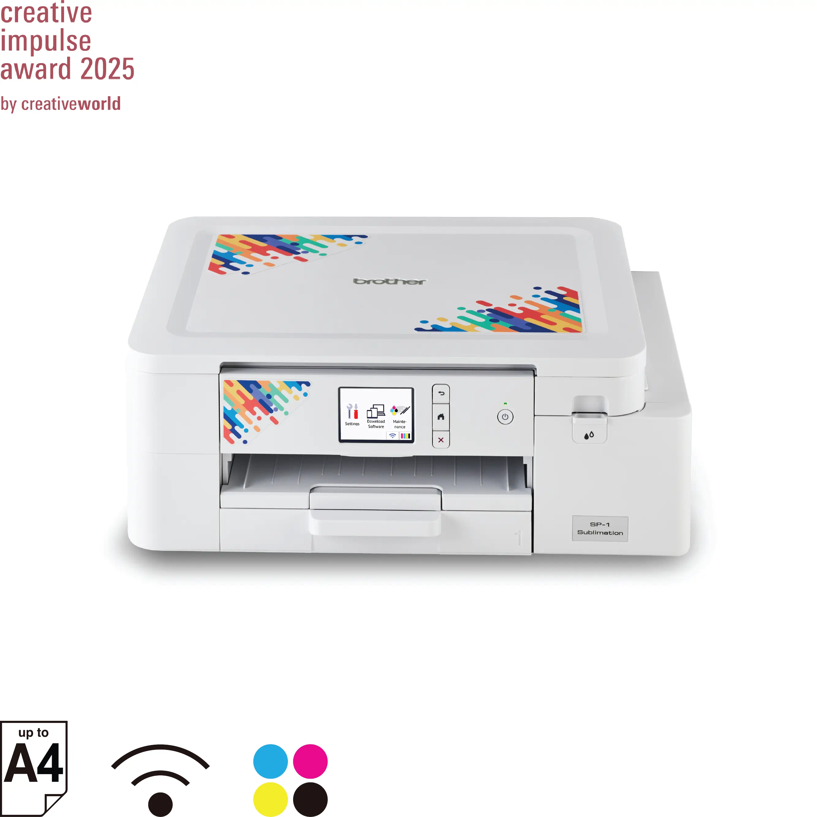 Brother SP-1 熱昇華打印機 (White) - Lan+Usb+WiFi #PR-SP1