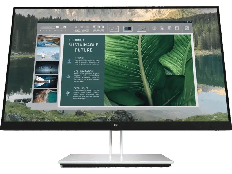 HP EliteDisplay E24U G4 24" Adjustable FHD USB-C Business Monitor #189T0AA