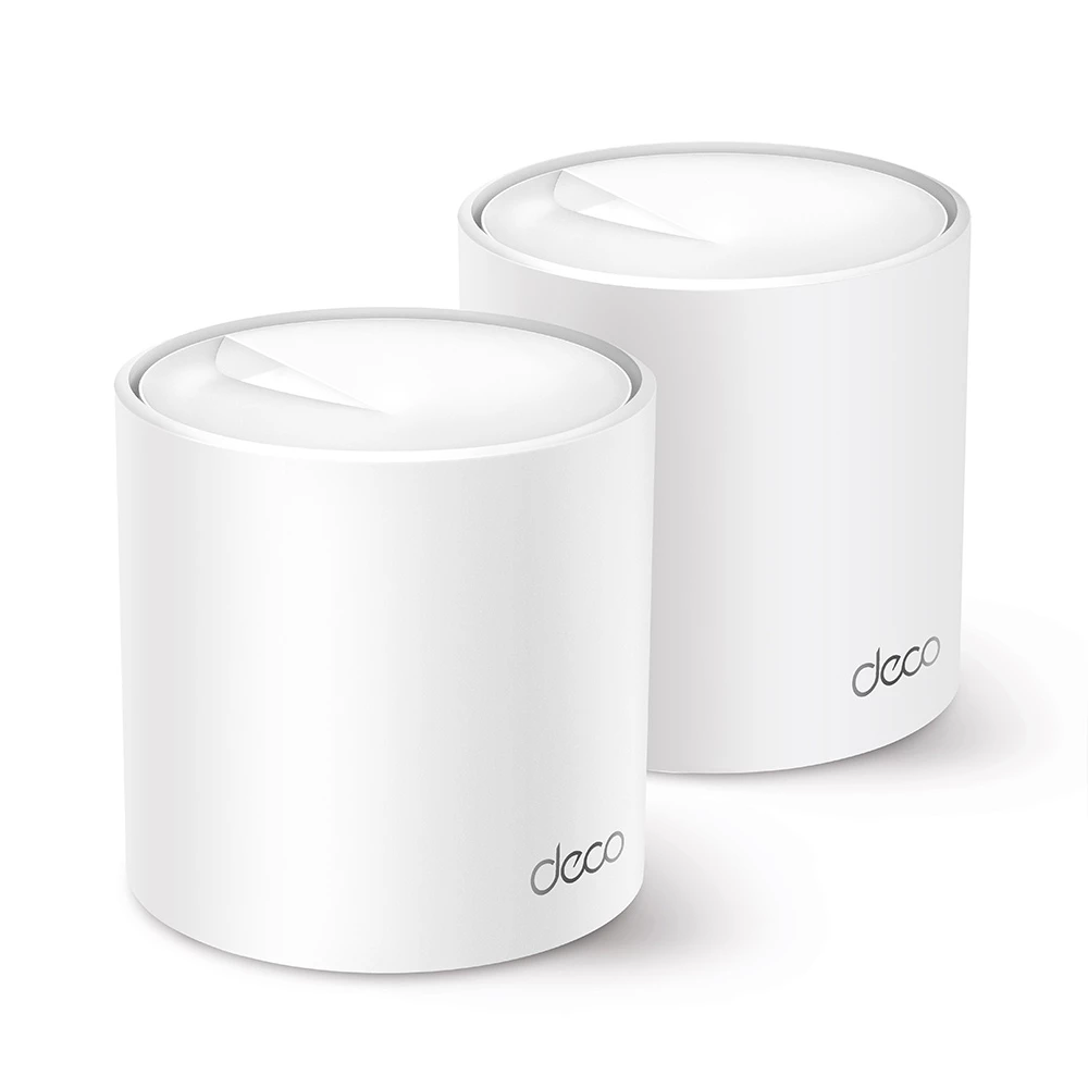 TP-Link Deco X50 AX3000 Mesh Wi-Fi 6 DualBand Gigabit Router (2 Pack)