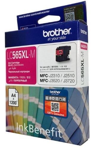 Brother LC565XL 高容量洋紅色墨水盒
