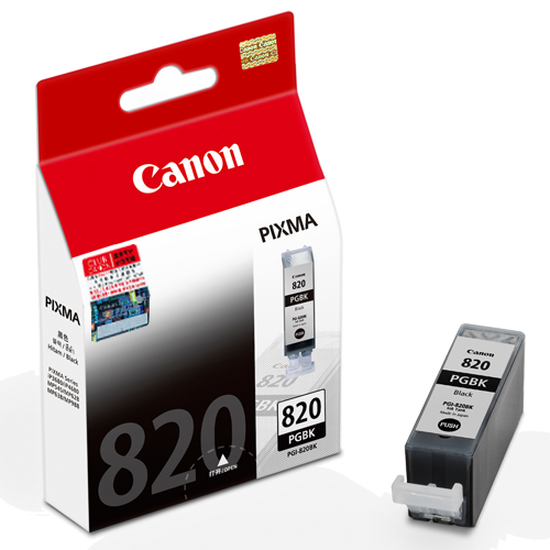 Canon PGI-820 PGBK 原廠黑色墨水盒