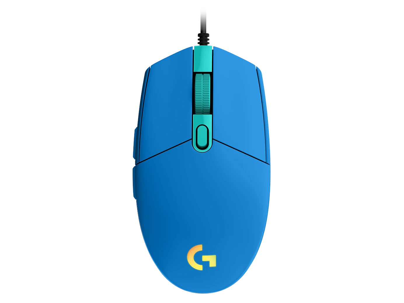Logitech G G203 Gaming Corded Mouse - Usb (Blue) #910-005792
