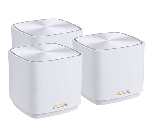 Asus ZenWifi Mini XD4 AX1800 Mesh Wi-Fi 6 Dual-Band Wireless Router Tri-Pack (White)